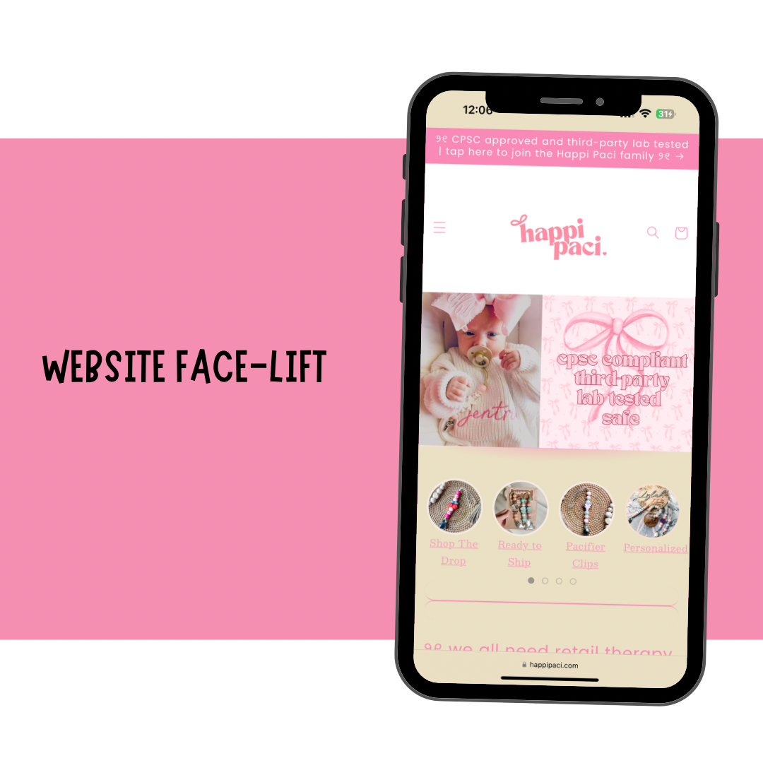 Website "Face-Lift" + Freebies