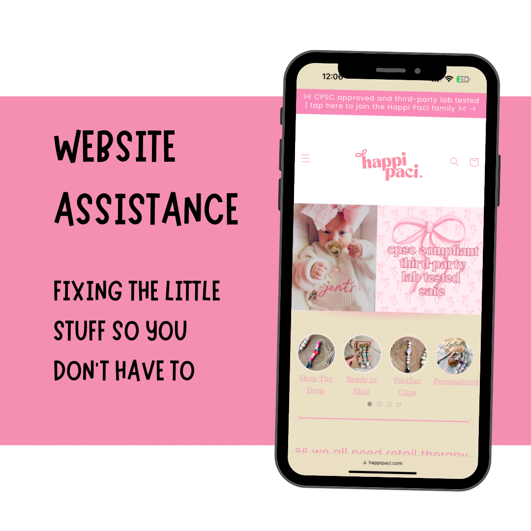 Website Assistance